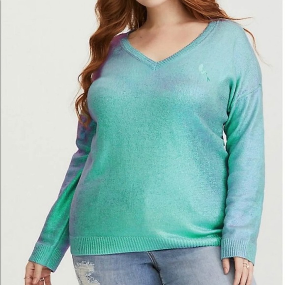 torrid Sweaters - Torrid Disney little mermaid sweater 3 3x